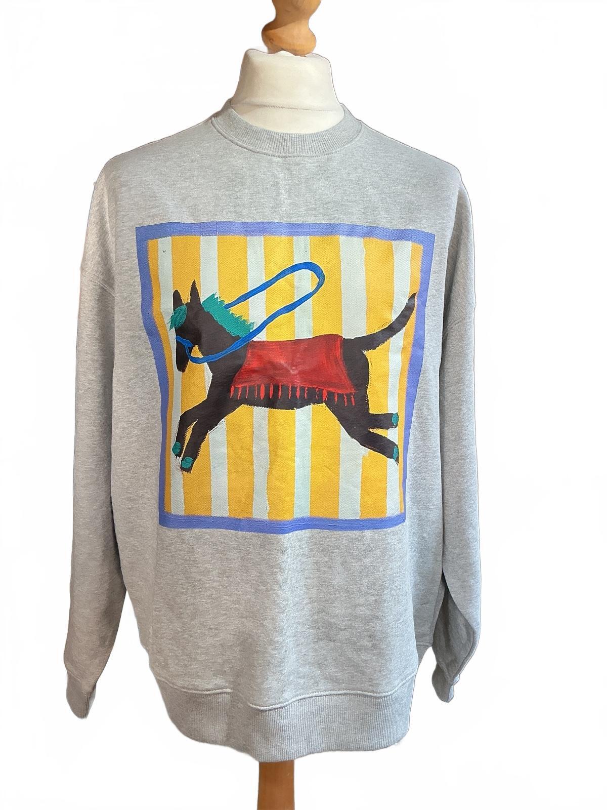Kemo Telford Ladies The Gaiad Organic Sweatshirt in Medium Oversized Fit