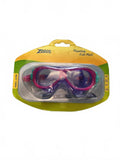 *NEW* Zoggs Phantom Kids Mask Pink Violet Clear Size Kids 0-6 YRS Swim Goggles