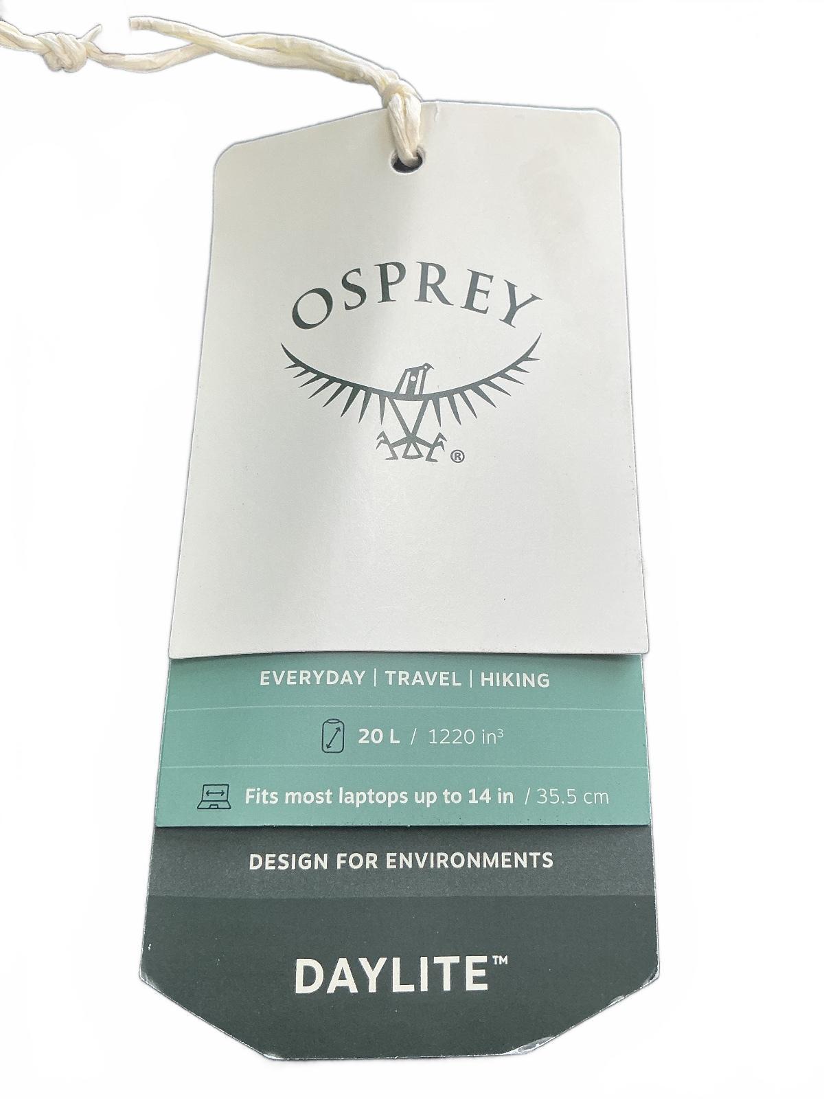 Osprey Daylite Plus Black Backpack 20L