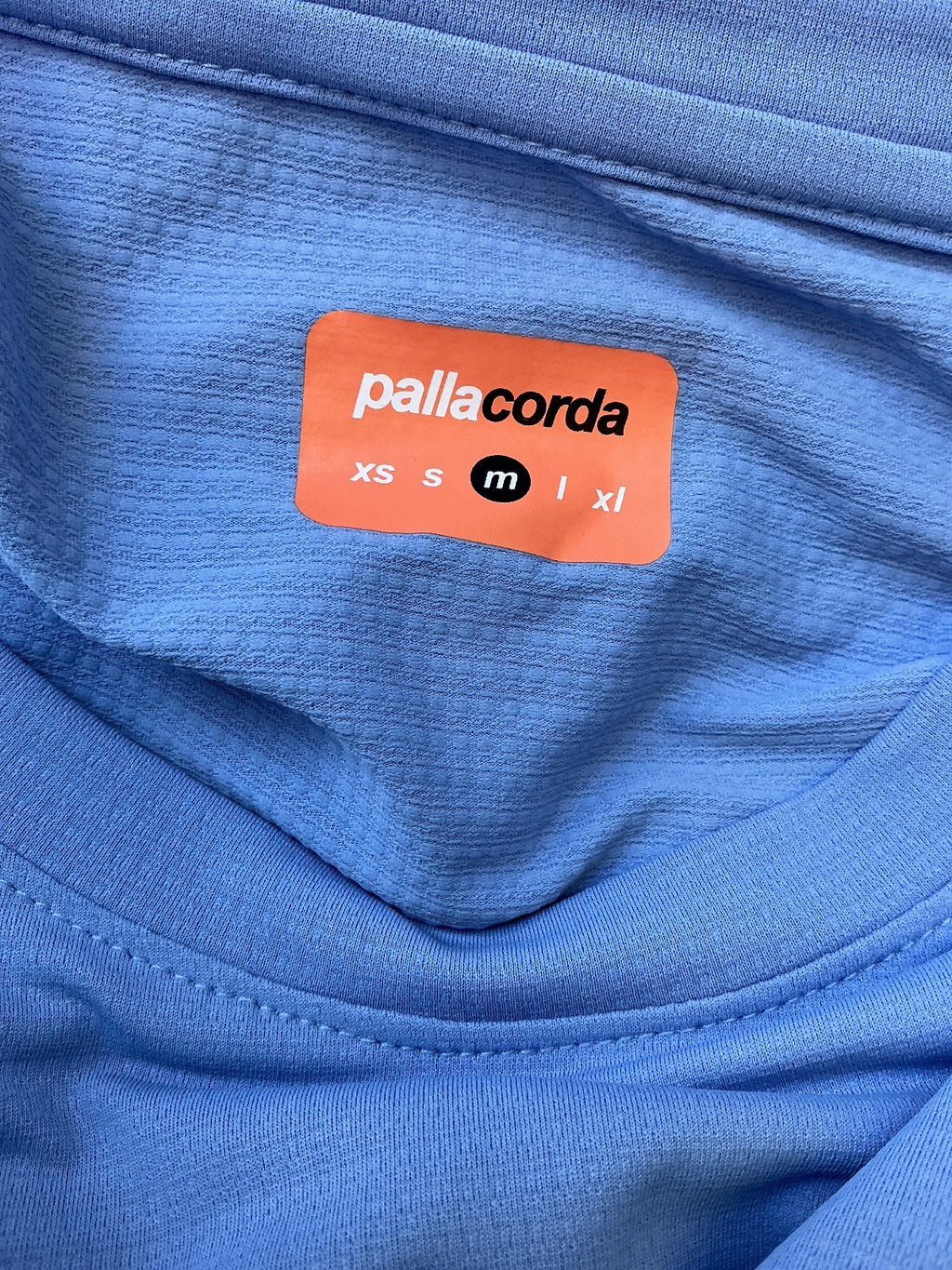 Pallacorda Padel Men's Medium Blue Advanced Sportswear Performance T-Shirt