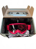 Fox Main Youth Youth Pink Clear Lens Goggles