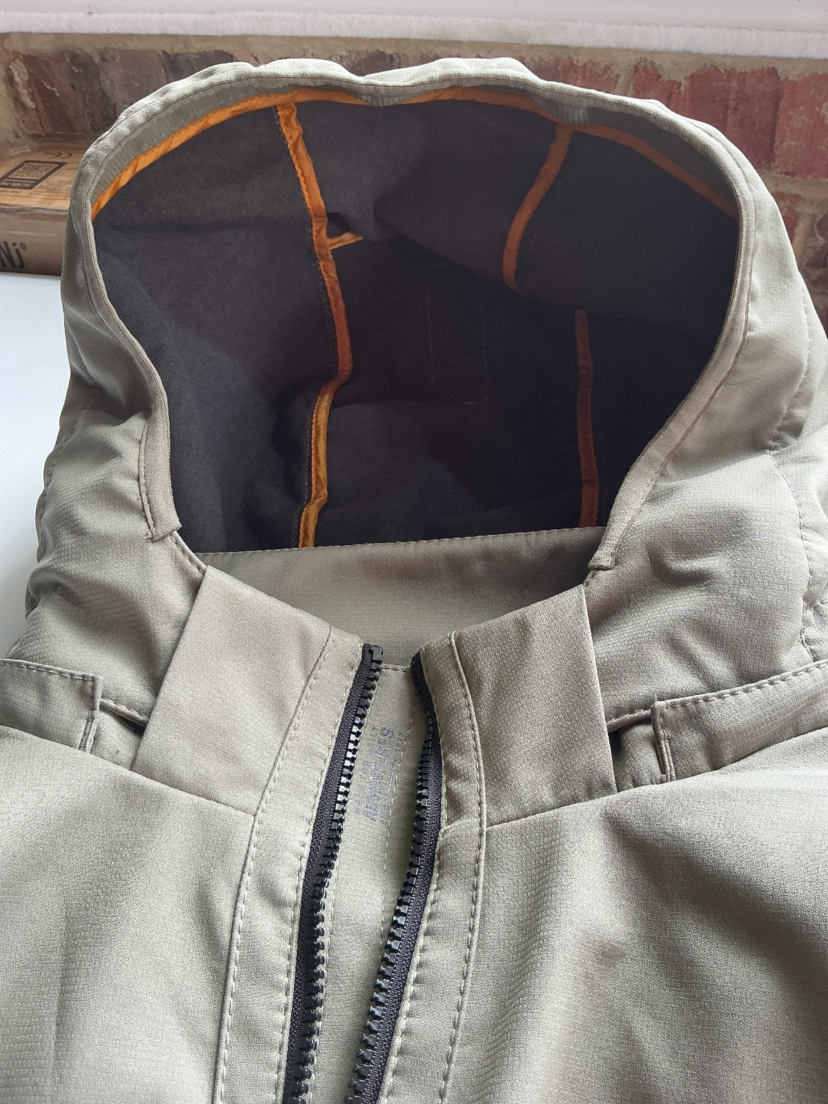 *NEW* camel active Men's Hooded Jacket Khaki Size XXL Lightweight Waterproof