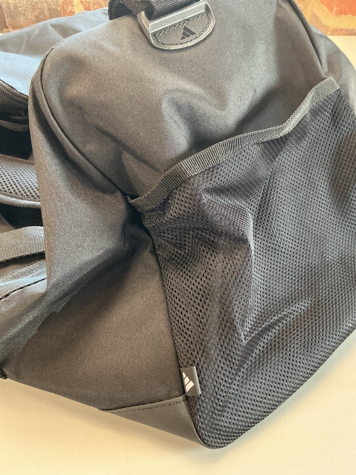 *NEW* Adidas Linear Duffel M Black Sports Gym Bag Medium Size