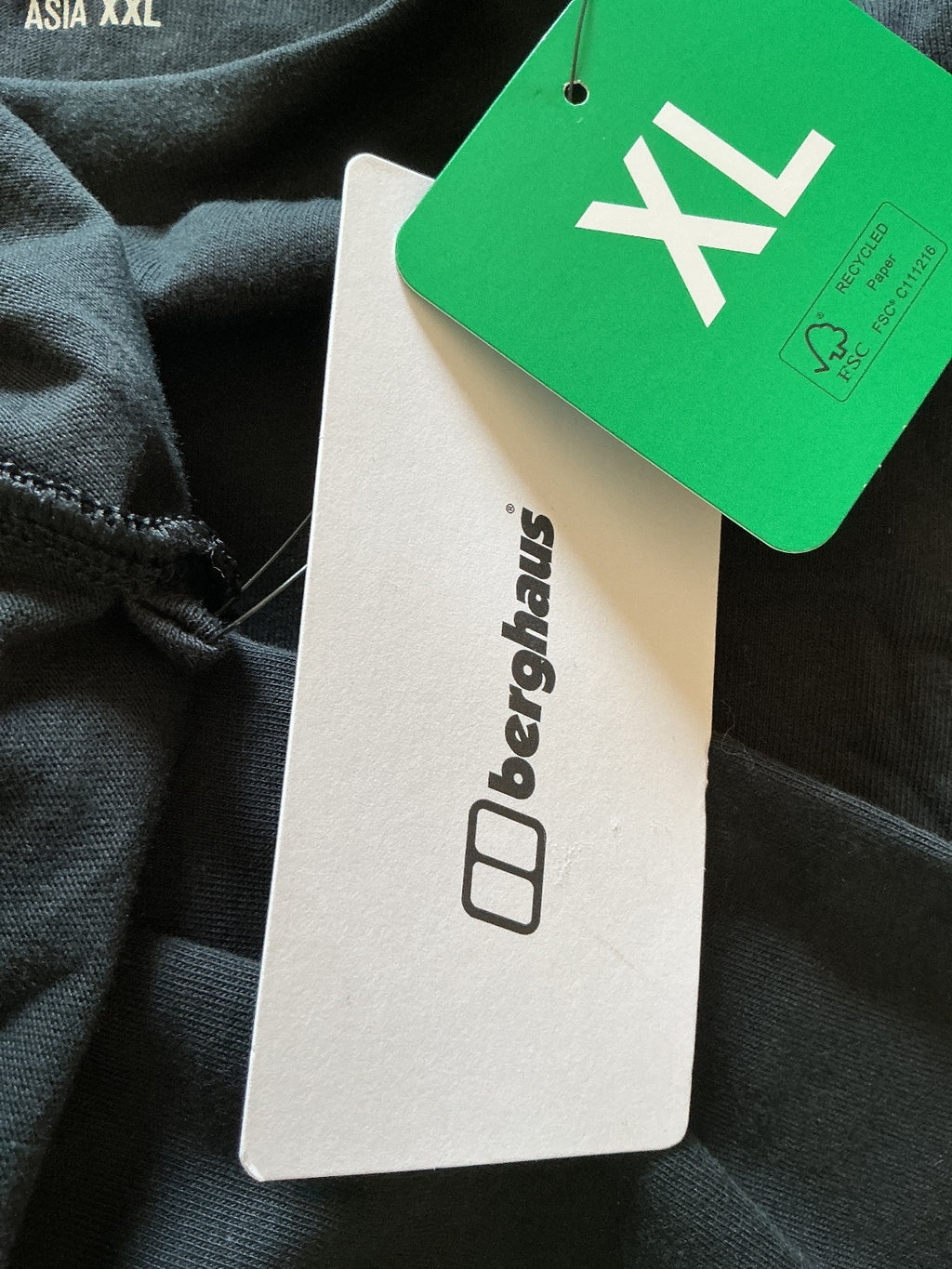 Berghaus MMTN Silhouette SS Tee Black XL Casual Outdoor T-Shirt