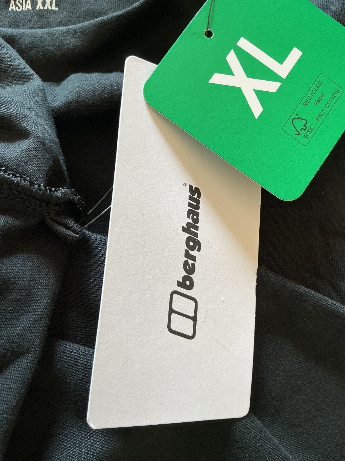 Berghaus MMTN Silhouette SS Tee Black XL Casual Outdoor T-Shirt