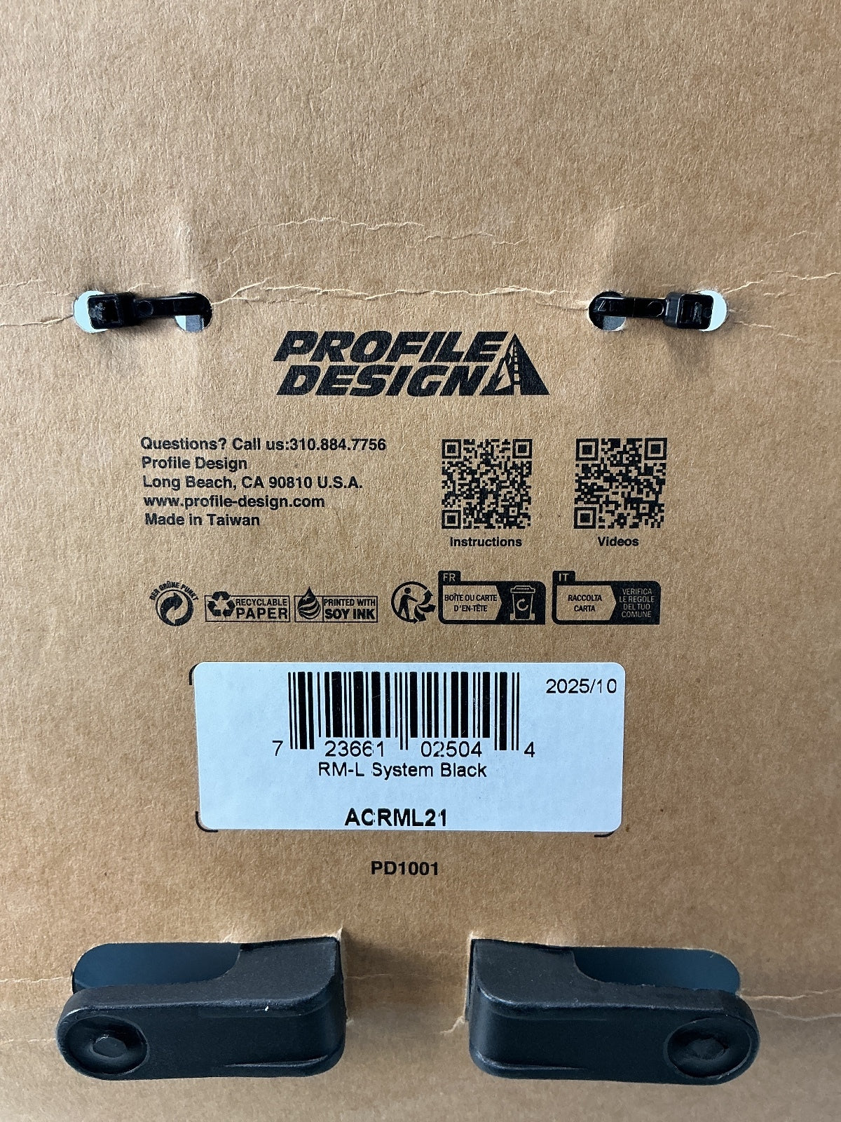 Profile Design RM-L System Black Universal Water Bottle Cage