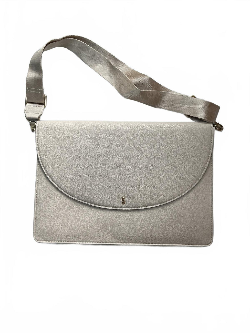 Preloved Stackers Beige Large Laptop Crossbody Bag