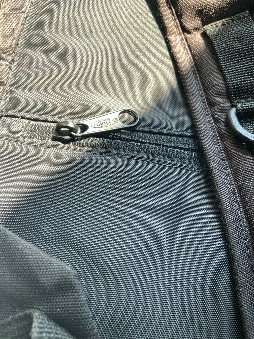 Eastpak Black Backpack Adjustable Straps Durable Travel Bag Size Medium