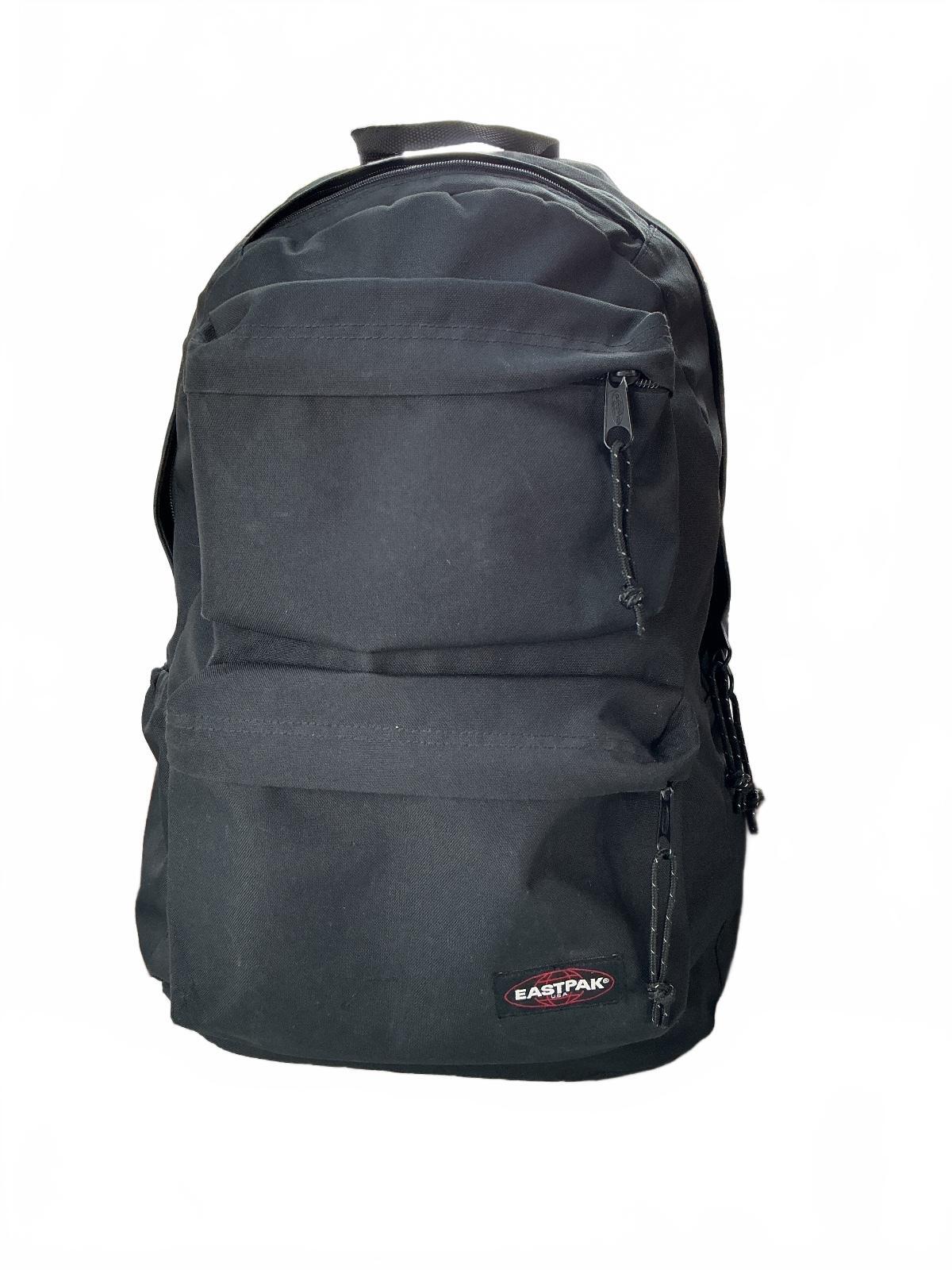 Eastpak Backpack Unisex Black Durable Spacious 24L