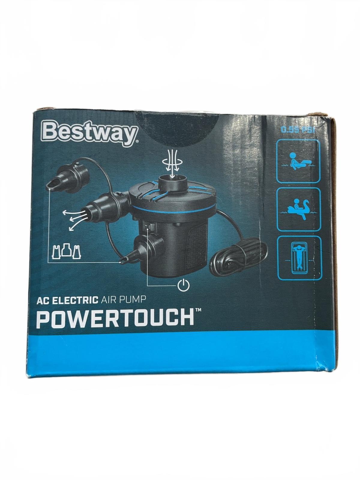 Bestway AC Electric Air Pump POWERTouch 680 L/Min with 3 Nozzles