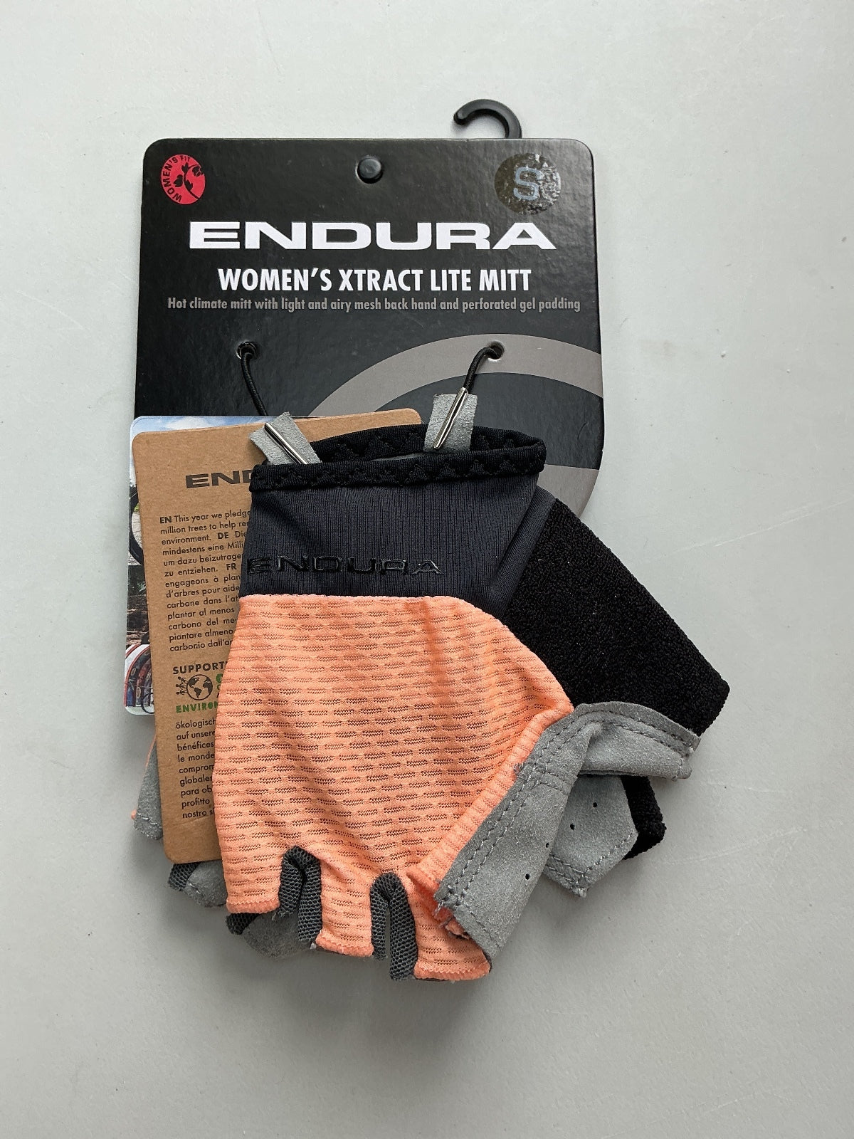 Endura Women's Xtract Lite Mitt Cycling Gloves Size Small
