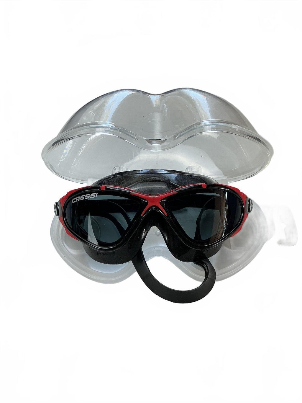 Cressi Planet Mask Red Black Snorkelling Swimming