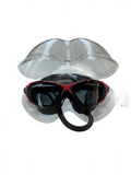 Cressi Planet Mask Red Black Snorkelling Swimming