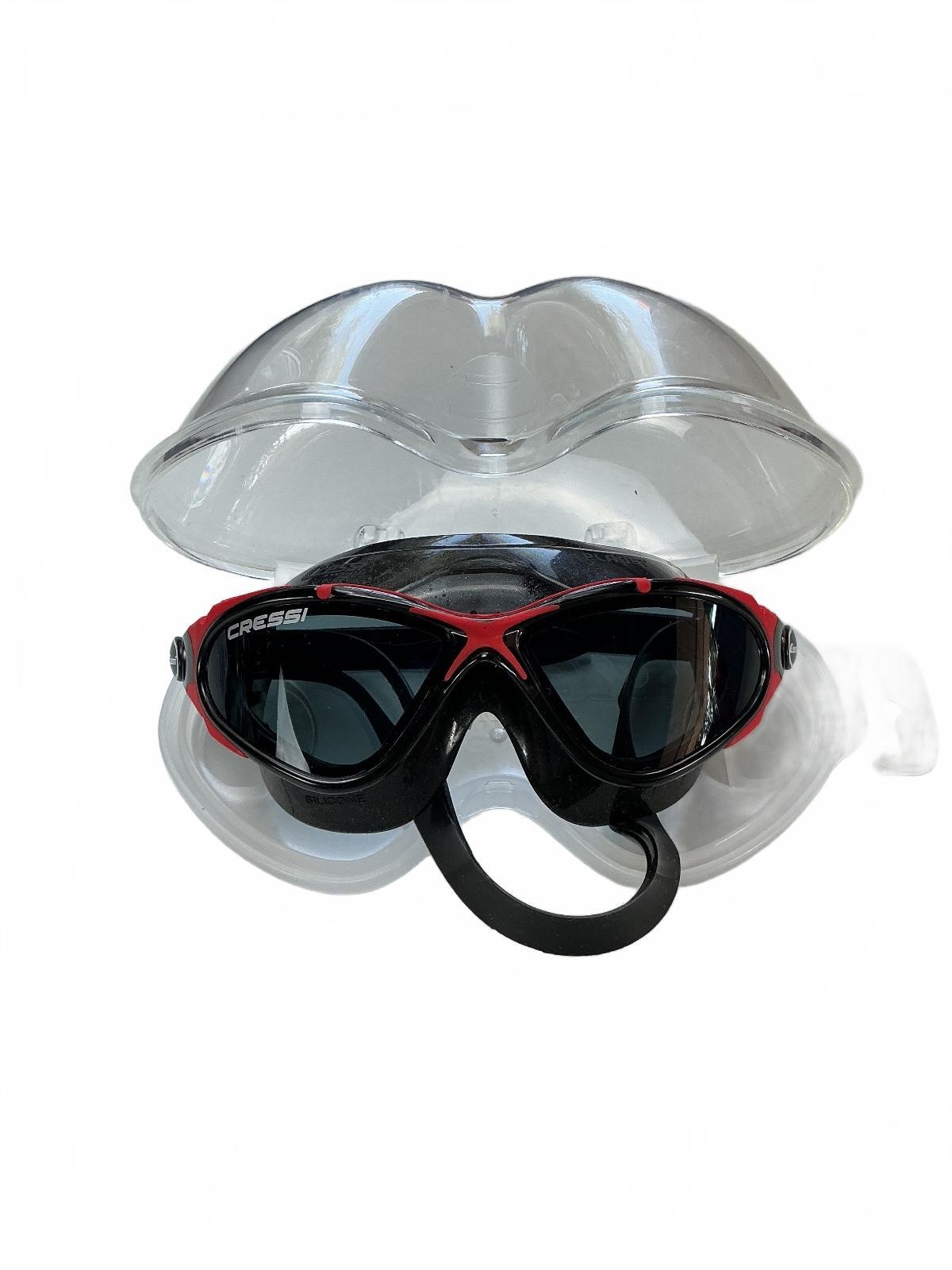 Cressi Planet Mask Red Black Snorkelling Swimming