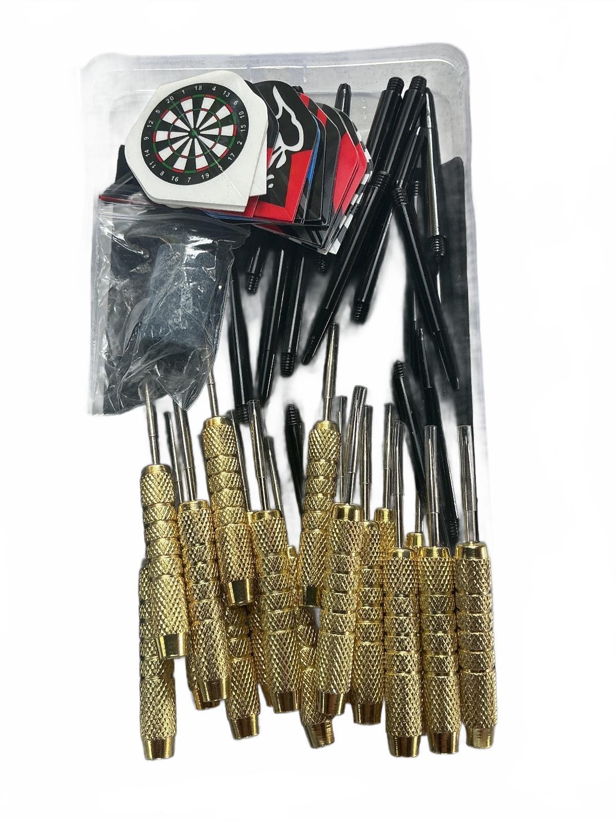 18pcs Dart Set with Flights and Accessories - Standard Size