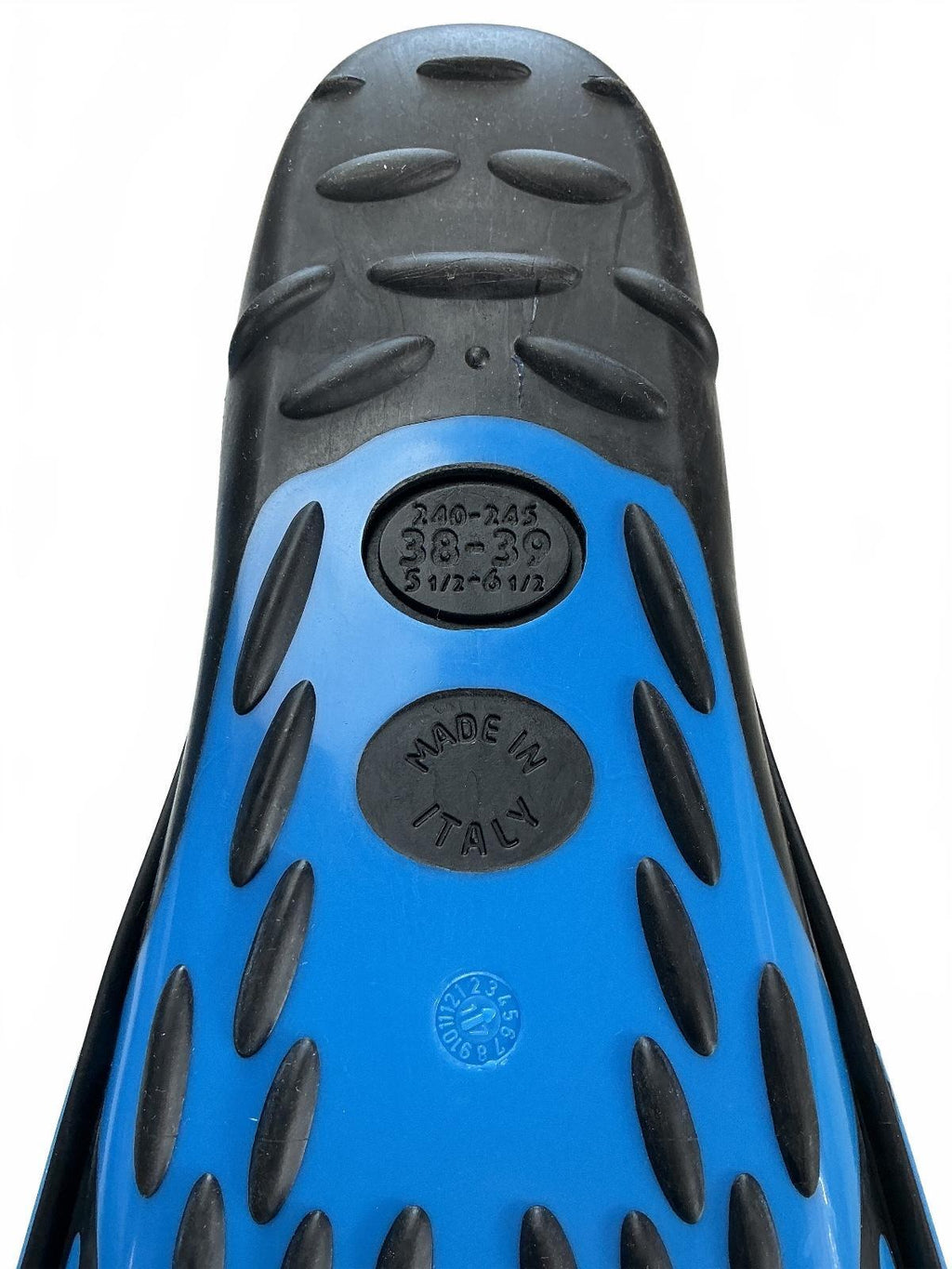 Seac Blue Black Diving Fins Size 38-39 5.5/6.5uk Swim Snorkel Gear