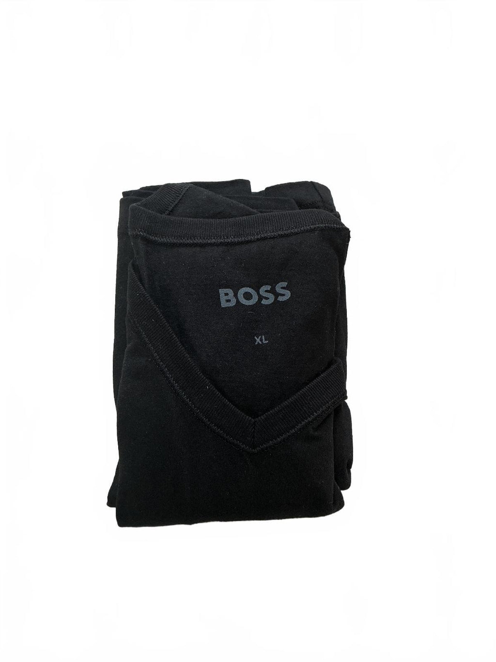 New BOSS Black, White, Grey V-Neck T-Shirt XL