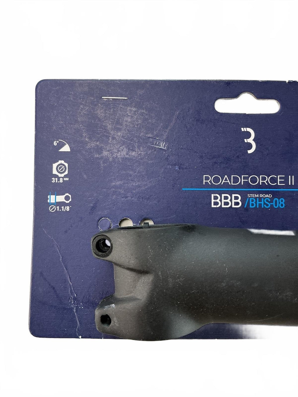 BBB Roadforce II Stem Road Black 80mm