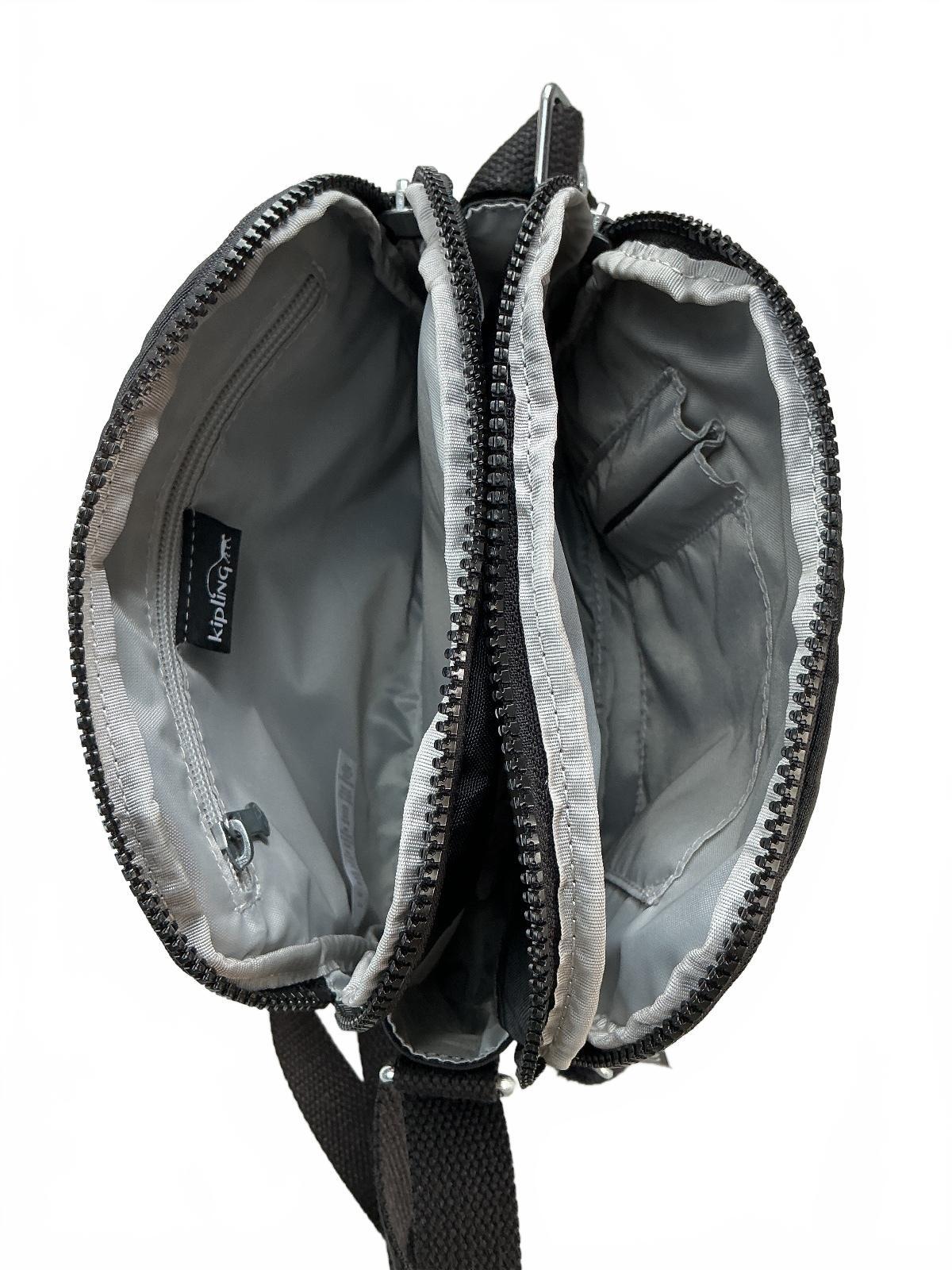 Kipling Keefe Small Crossbody Bag Women Black with Adjustable Strap