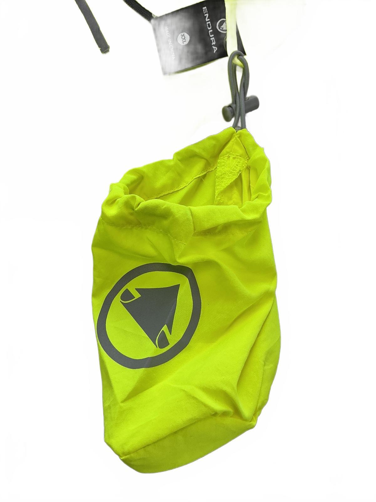 Endura Hi-Vis Yellow Cycling Vest XXL Reflective Safety Outerwear