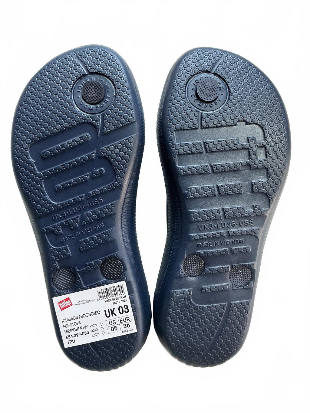 FitFlop Midnight Navy Ergonomic Flip-Flops UK 3 EU 36 US 5 Comfortable