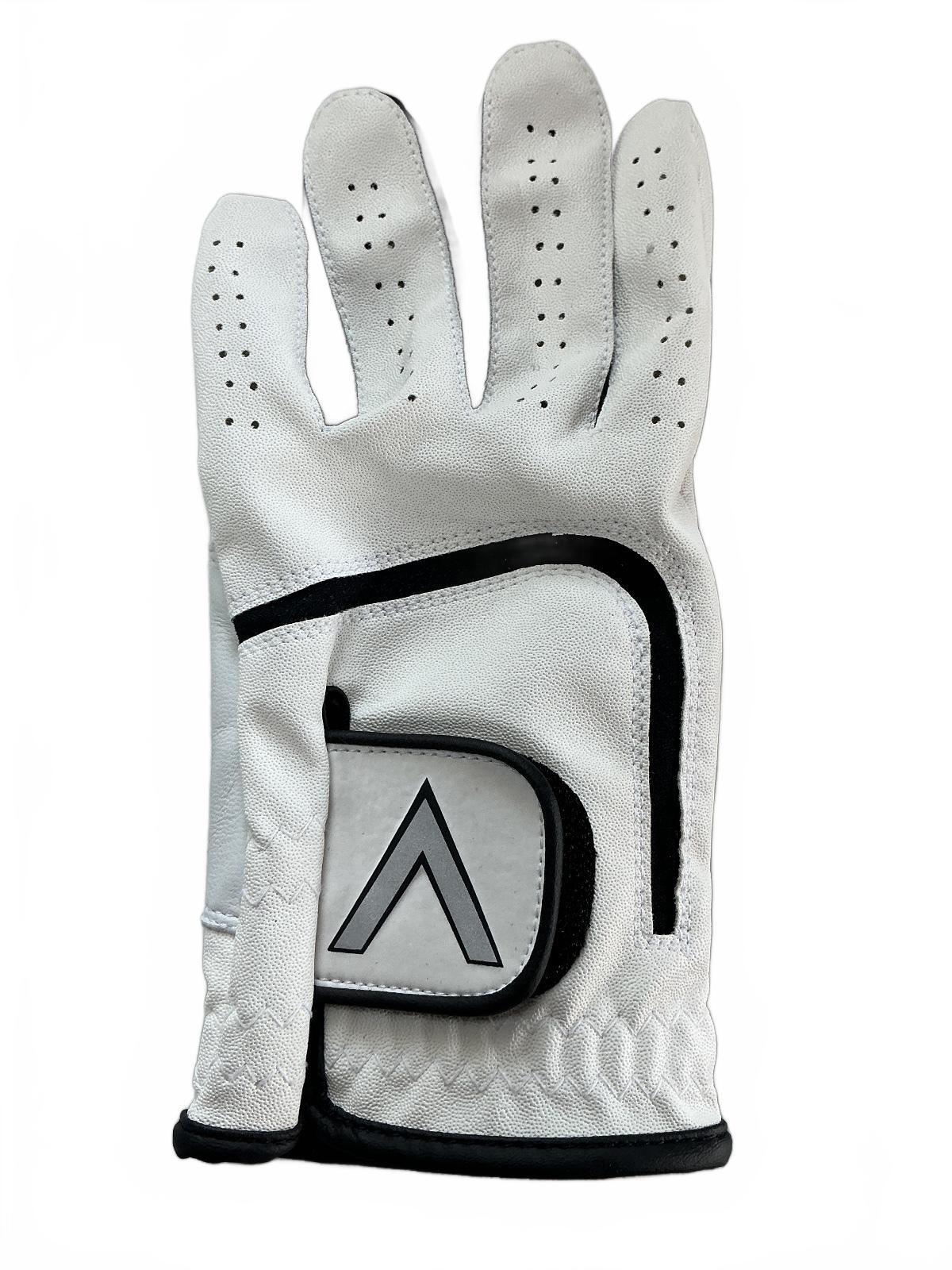 5 Generic Golf Gloves Size M/L White Black 5 Pack