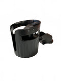 *NEW* Kemimoto Black Motorcycle Cup Holder with Suction Mount Size Standard