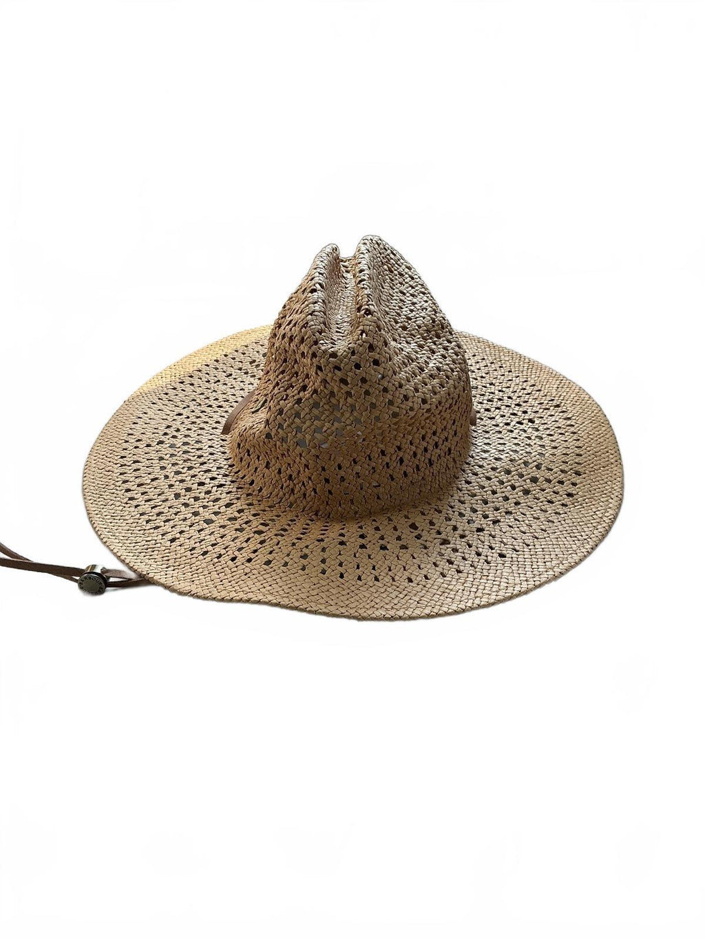 Barbour Gabby Natural Fedora Hat Medium M