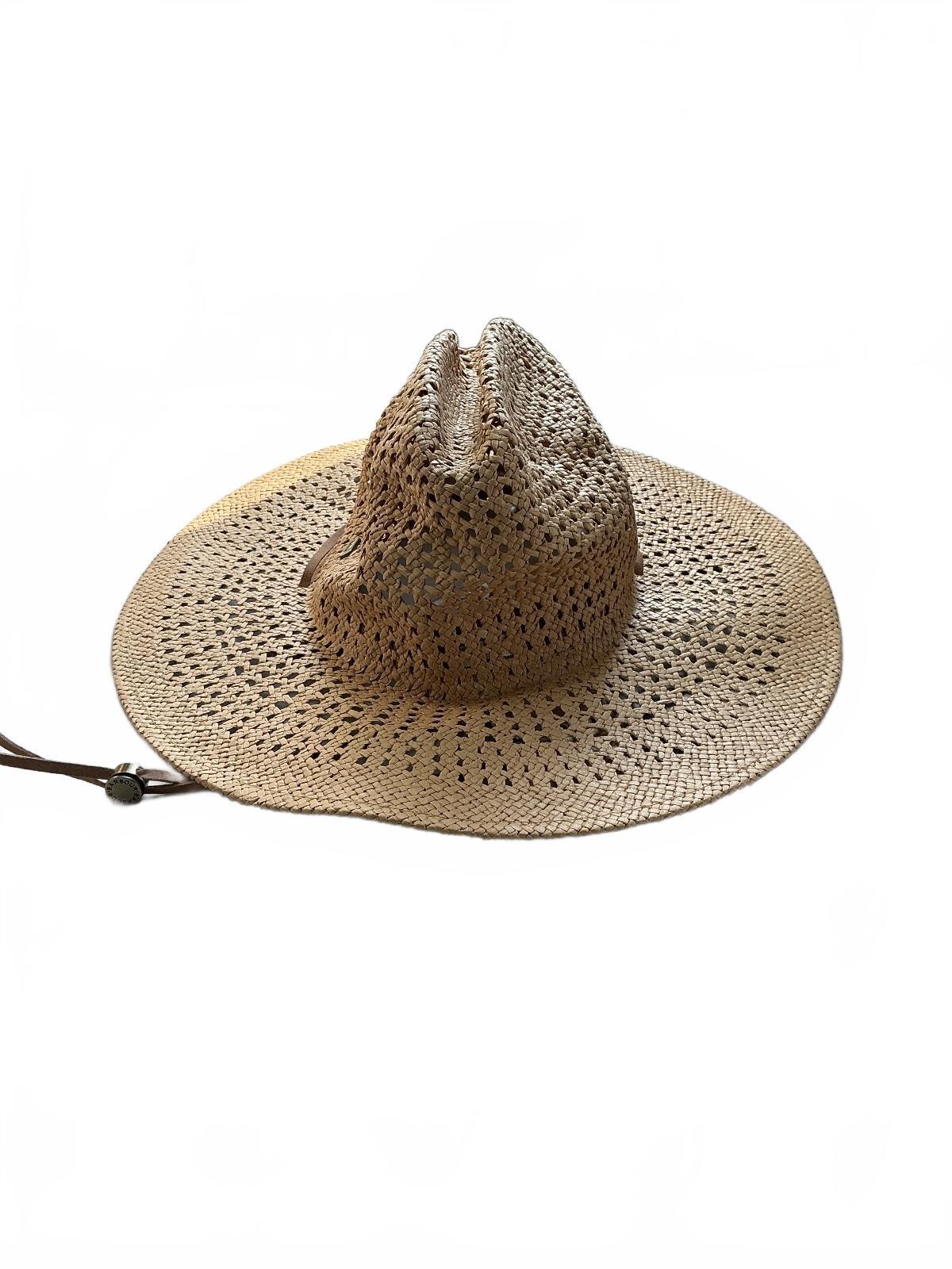Barbour Gabby Natural Fedora Hat Medium M
