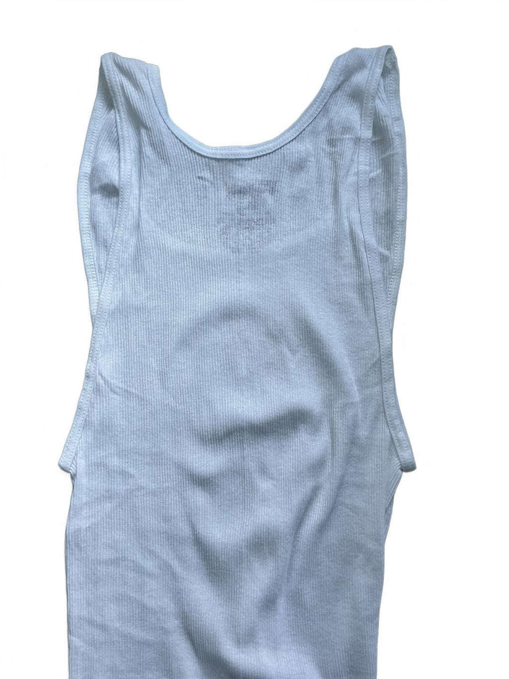 Six Pack Hanes ComfortSoft White Tank Top Vest Size L/G Large