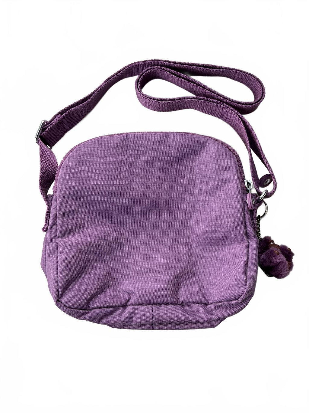 Kipling Keeffe Crossbody Bag Women Purple Lightweight Adjustable Strap