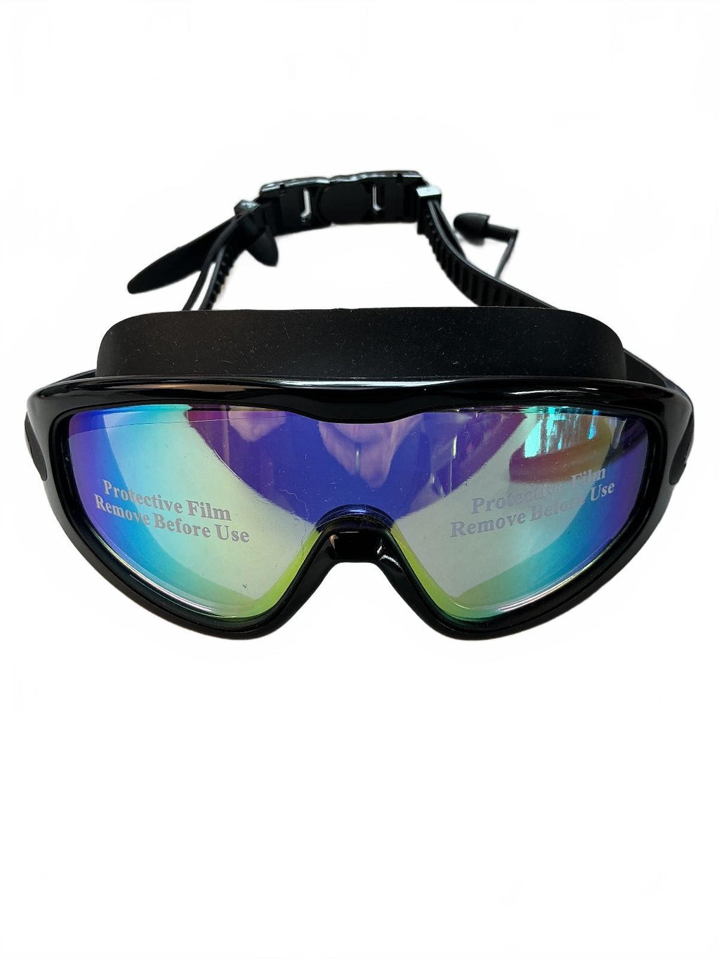 Lorritta Wide Lens Swimming Goggles Black Size