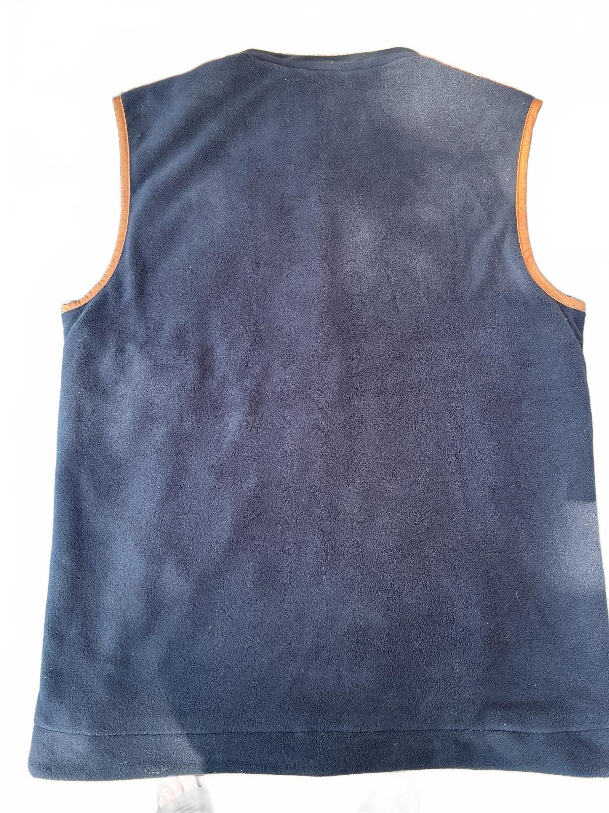 *NEW* New Forest heated Navy Blue Fleece Gilet Vest Size M Stylish & Warm