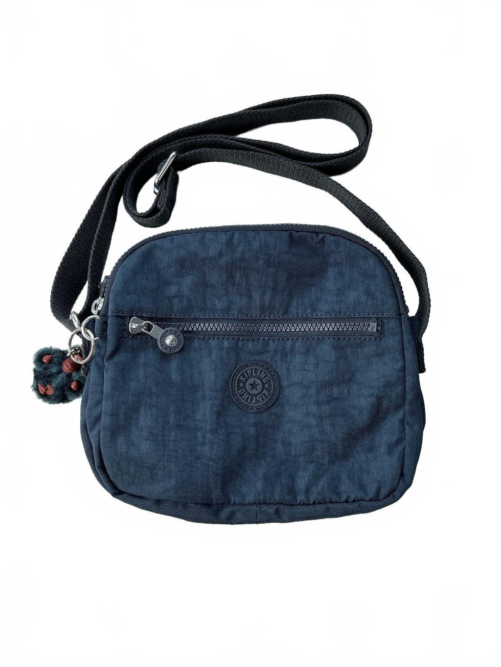 Kipling Keefe Crossbody Bag Women's Navy Blue Lightweight Adjustable Strap