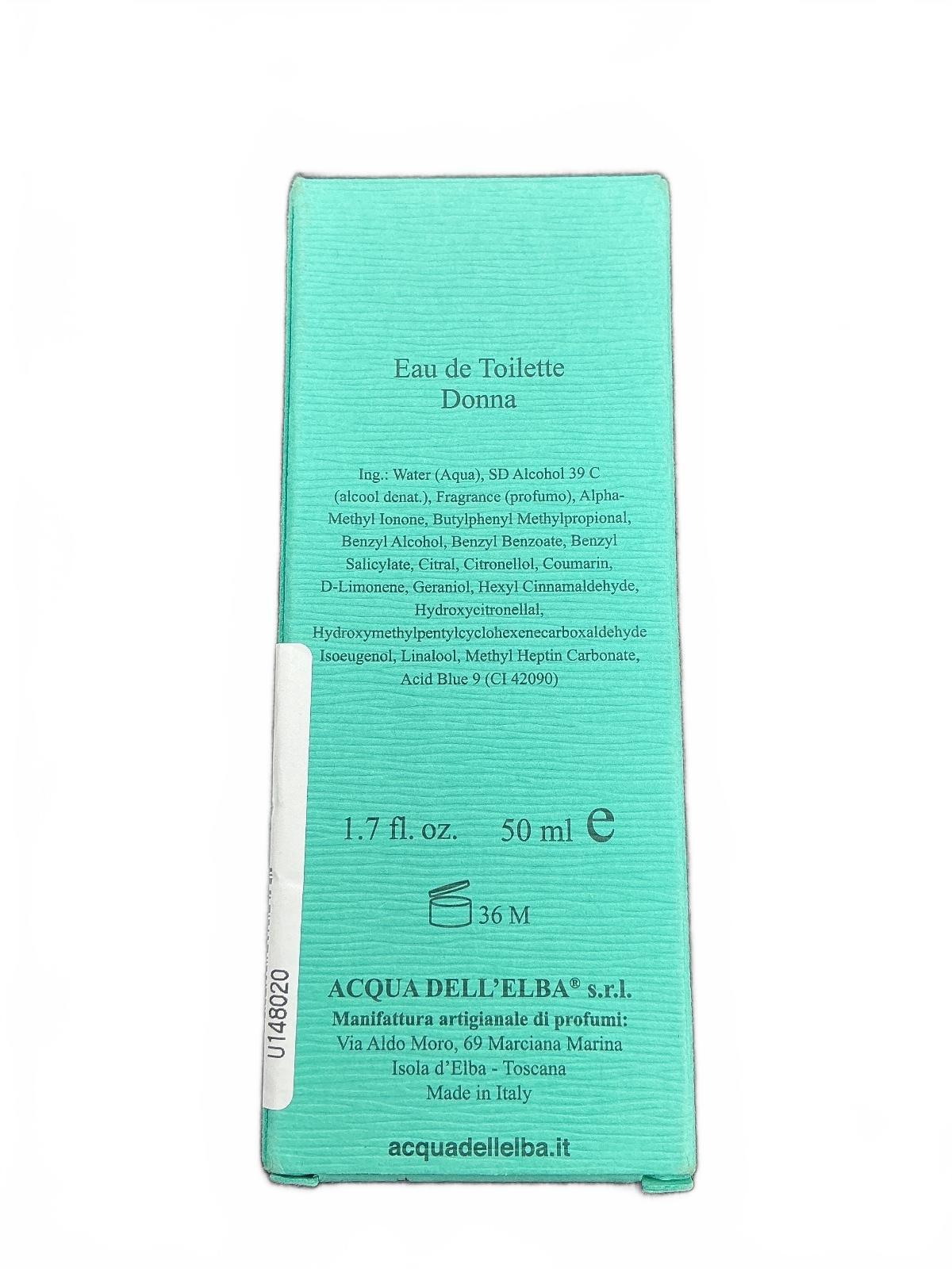 Acqua Dell' Elba Classica Eau de Toilette Donna 50ml Fresh Scent New