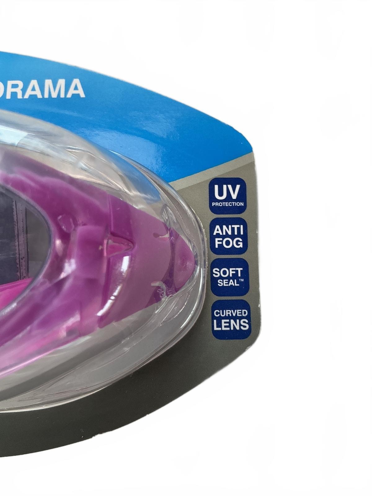 Zoggs Panorama Swimming Goggles Unisex Clear Purple Soft Seal