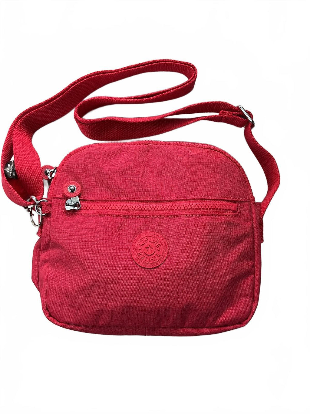 Kipling Keeffe Crossbody Bag Women Red Lightweight Adjustable Strap