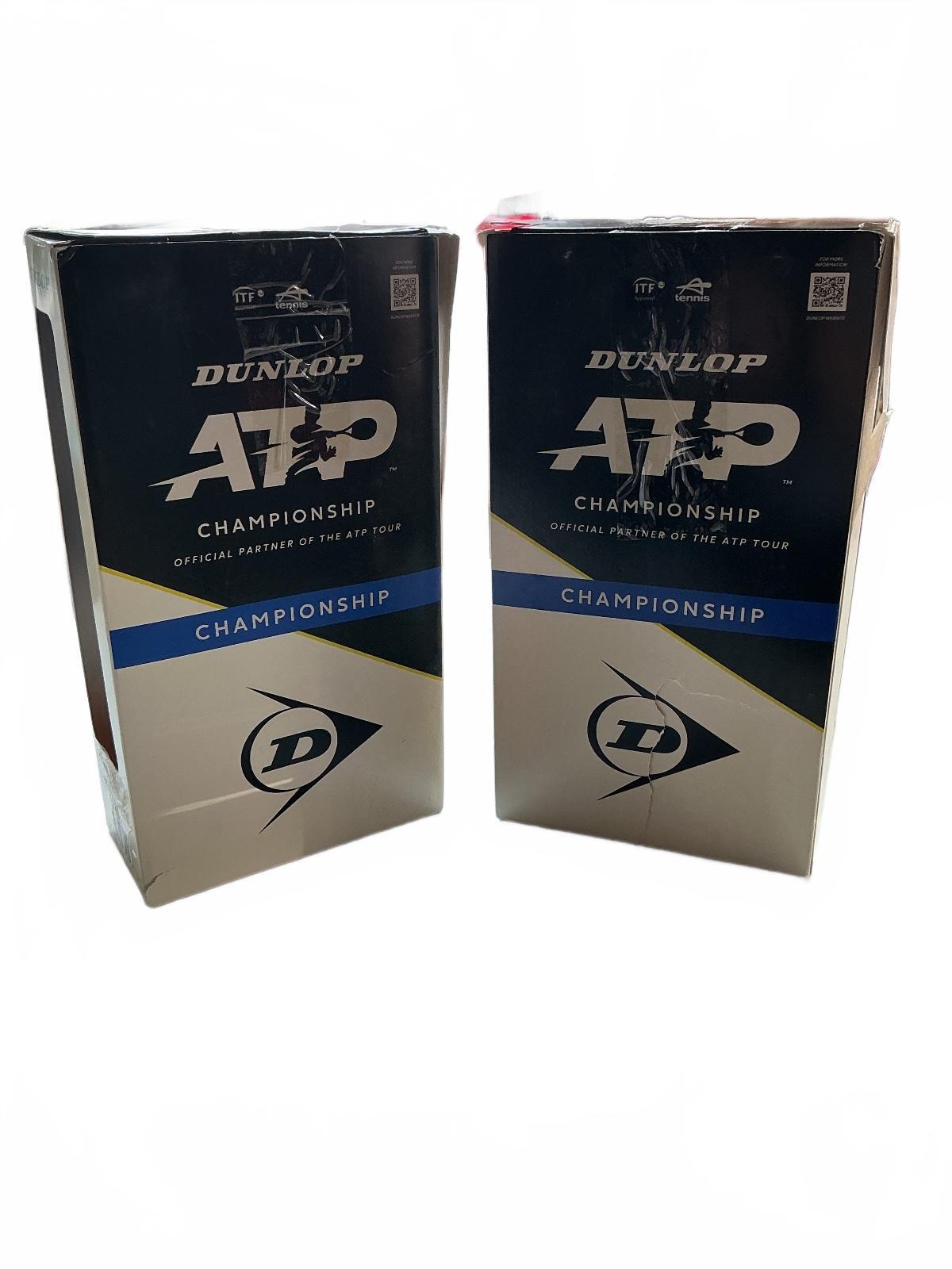 *NEW* Dunlop ATP Championship Tennis Balls Pack of 4 Tubes x 4 Balls