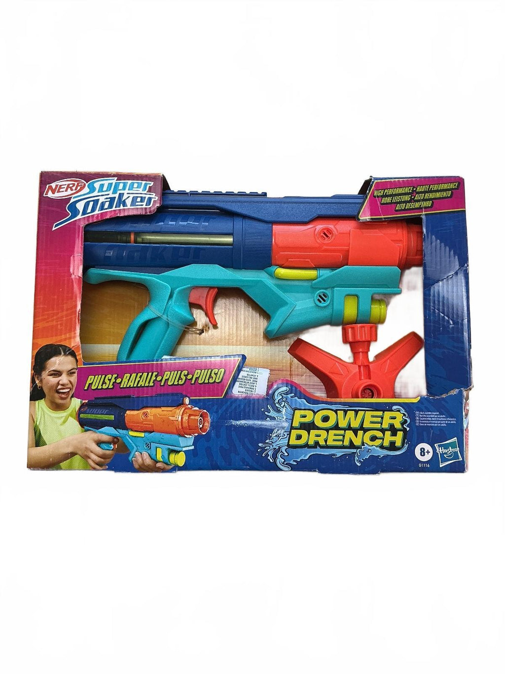 Nerf Super Soaker Power Drench Water Blaster Toy 8+