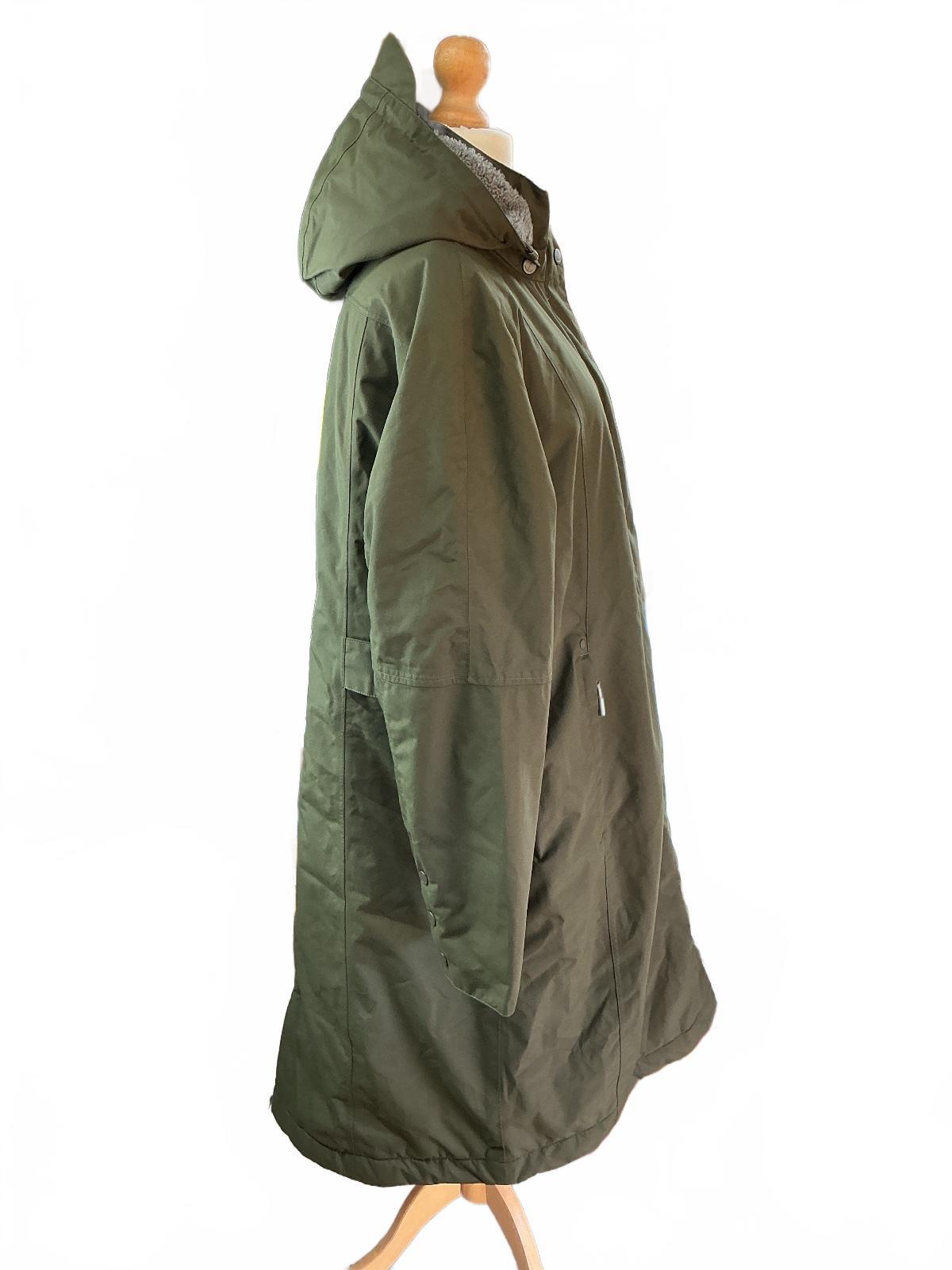 Seasalt Cornwall Janelle Coat Women Regular 22 Woodland Waterproof Raincoat