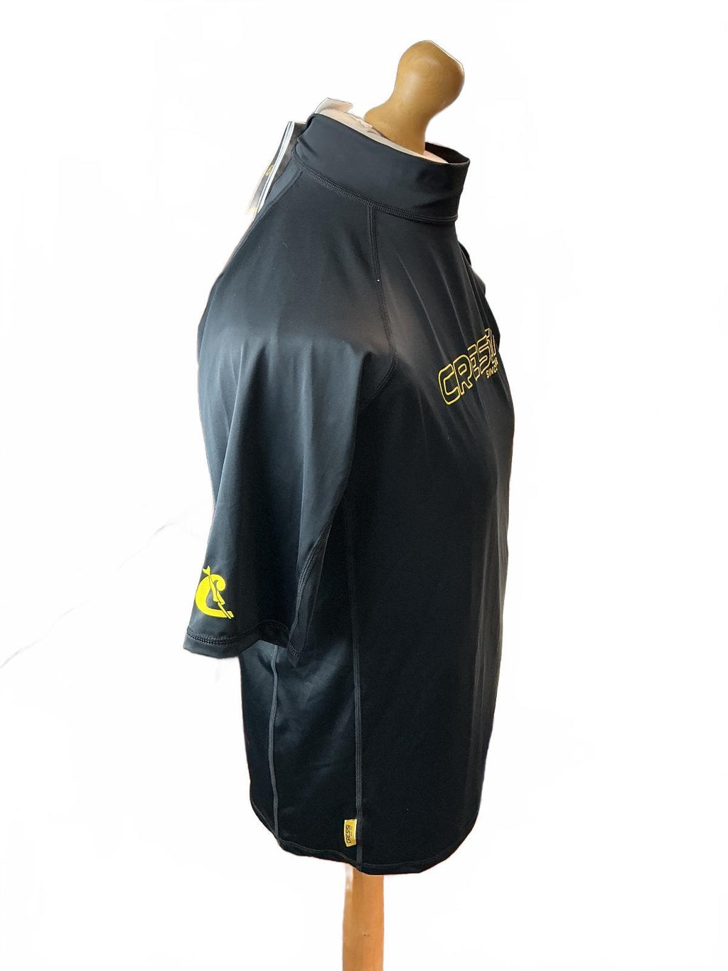 Cressi Rashguard Man XL Black Quick-Drying Lightweight UV Protection