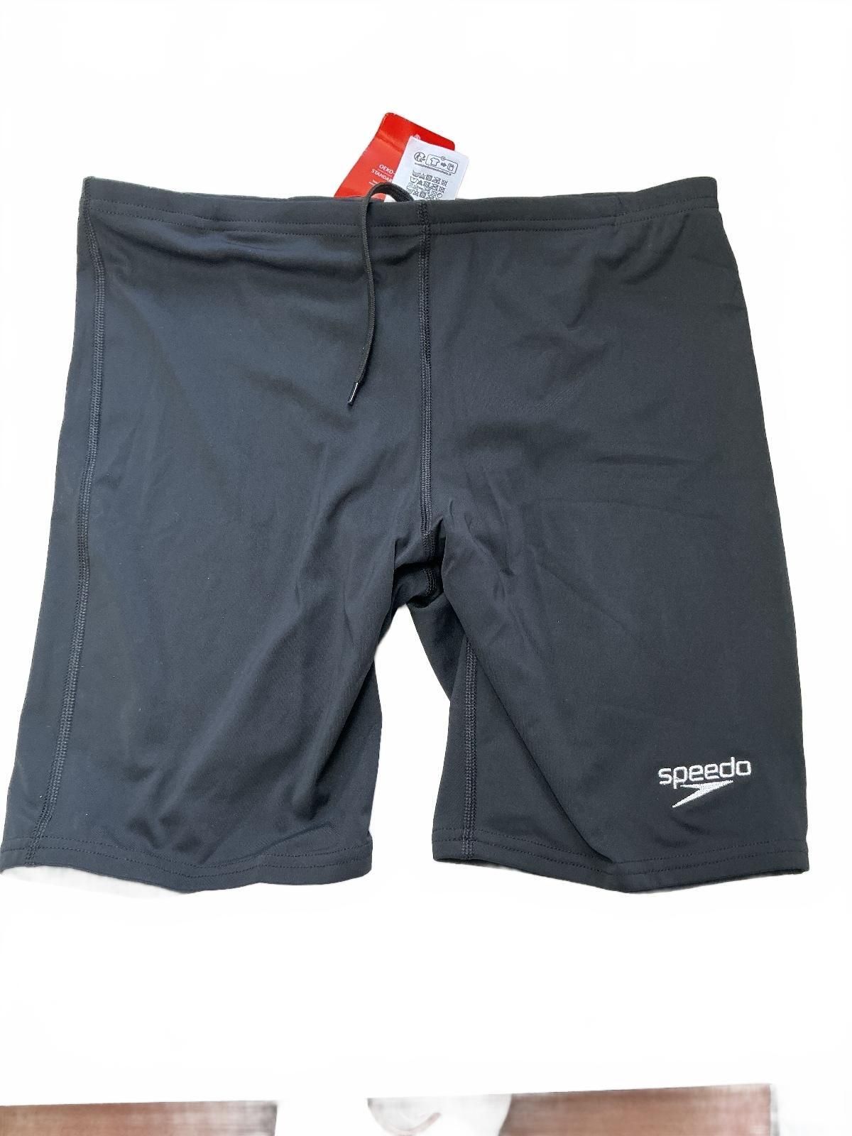 Speedo Endurance+ Men's Swim Shorts Size 34 Black