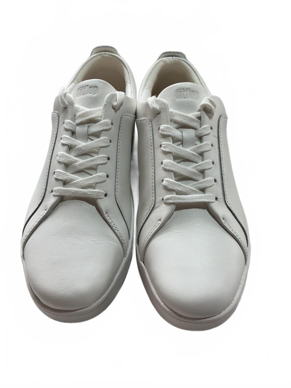 *NEW* Fitflop White Rally Daily Sneakers UK 7 Comfortable Stylish Casual Shoes