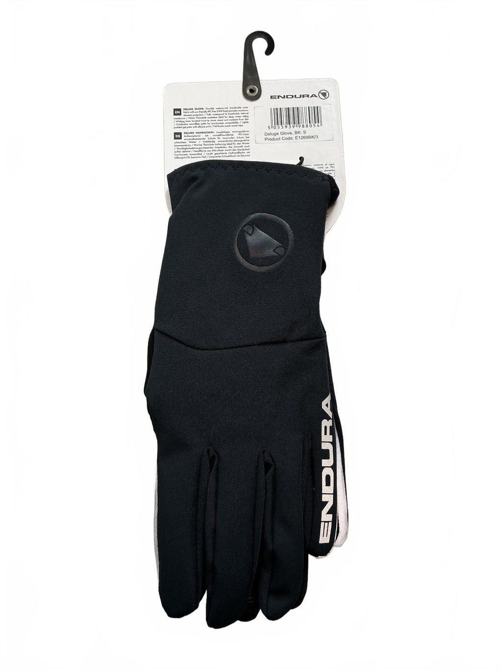 Endura Deluge Waterproof Gloves Size Small Black