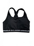 Under Armour Sports Bra Women M Black Compression Support