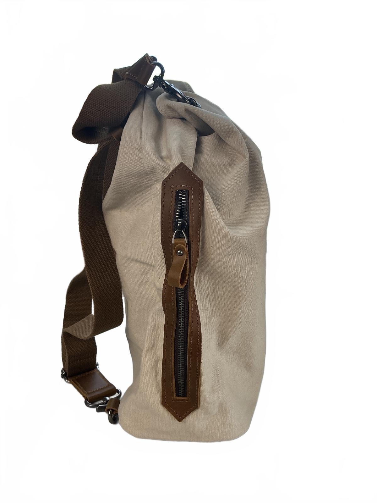 Fandare Canvas Crossbody Bag Size One Size Beige Brown