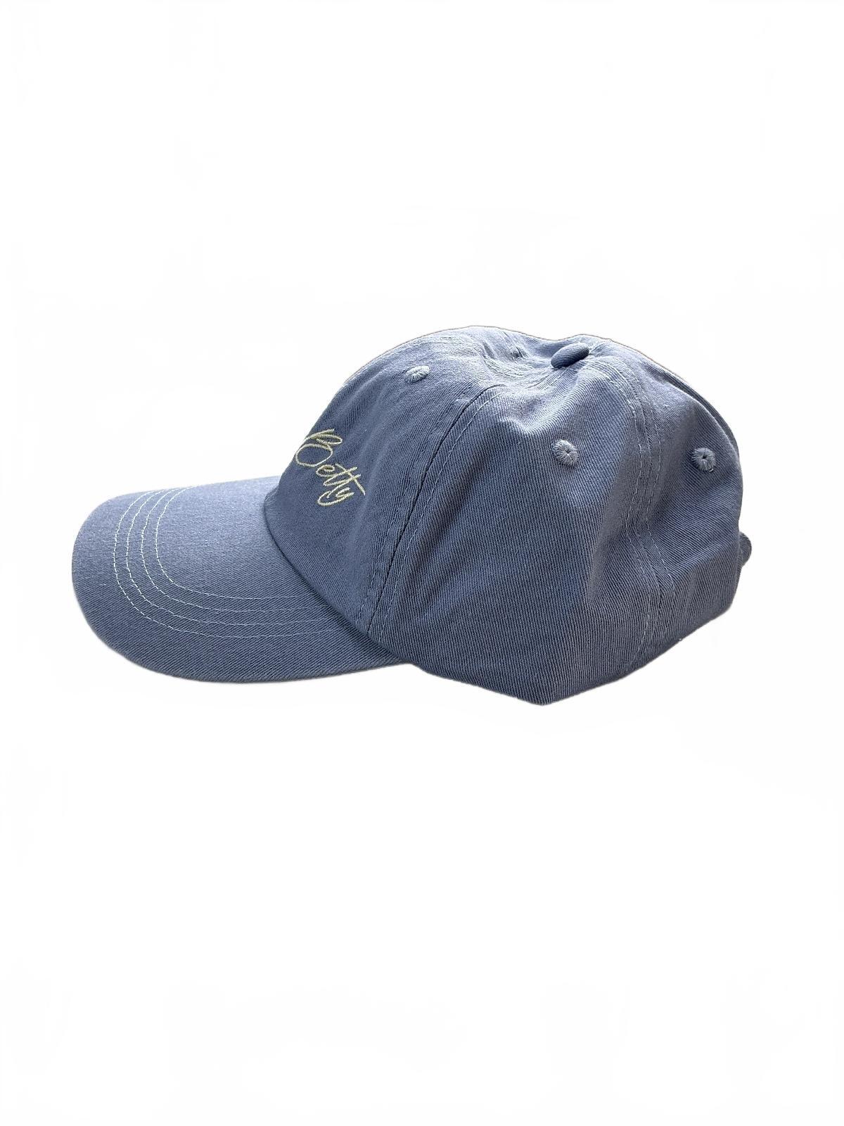 Sweaty Betty Azure Lifestyle Cap Unisex One Size Laguna Blue Adjustable Cotton