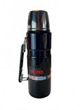Thermos Classic Vacuum Insulated Stainless Steel Flask 1.2L Black Handle