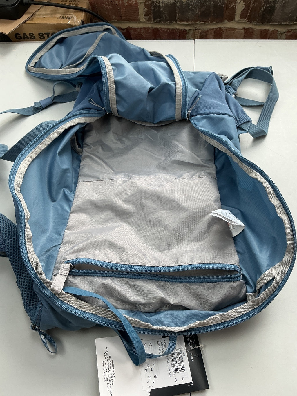 Salomon Agile 12L Hydration Backpack Copen Blue Size NS Lightweight