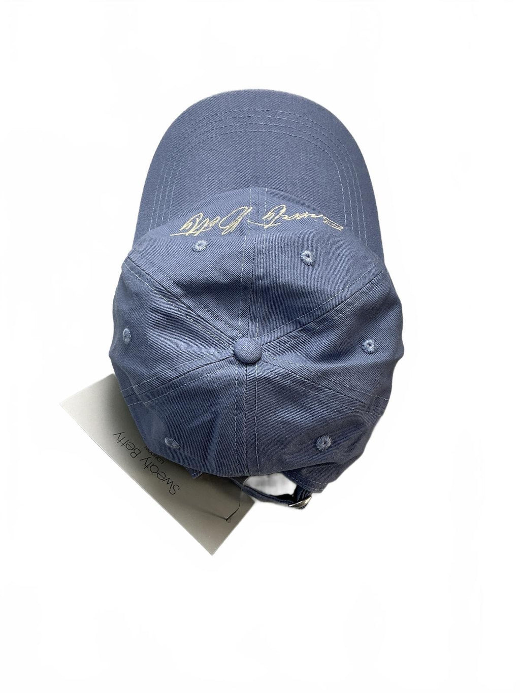 Sweaty Betty Azure Lifestyle Cap Unisex One Size Laguna Blue Adjustable Cotton